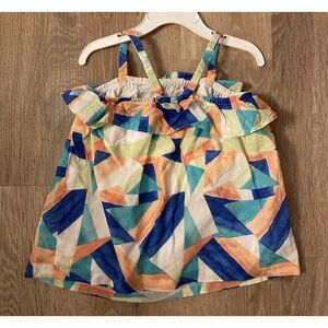 Gymboree Girl’s Size 12-18 Months Colorful Geometric Print Sundress